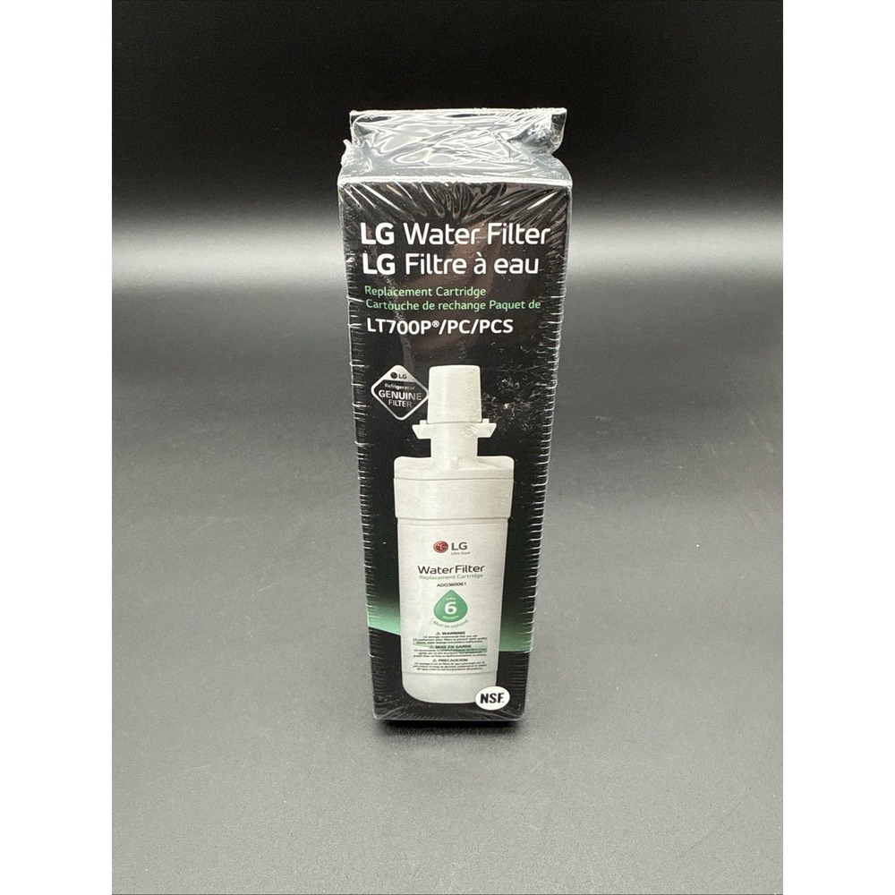 LG‎ water Filter Replacement Cartridge LT7000P ADQ747935 New Sealed